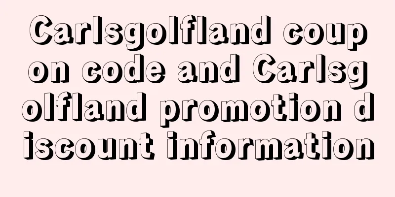 Carlsgolfland coupon code and Carlsgolfland promotion discount information