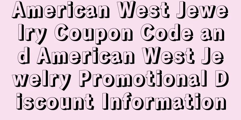 American West Jewelry Coupon Code and American West Jewelry Promotional Discount Information