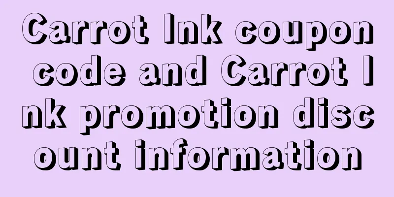 Carrot Ink coupon code and Carrot Ink promotion discount information
