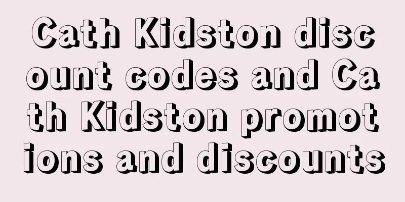 Cath Kidston discount codes and Cath Kidston promotions and discounts