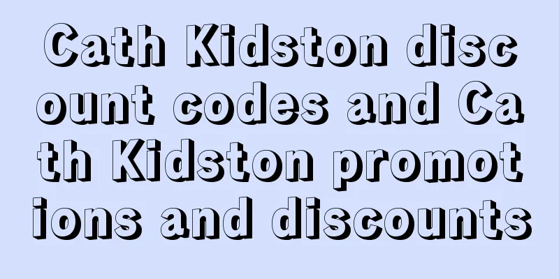 Cath Kidston discount codes and Cath Kidston promotions and discounts