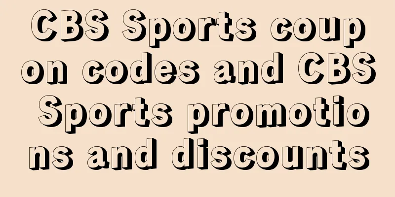 CBS Sports coupon codes and CBS Sports promotions and discounts