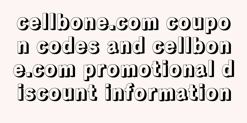 cellbone.com coupon codes and cellbone.com promotional discount information