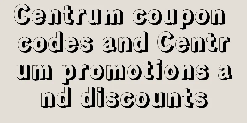 Centrum coupon codes and Centrum promotions and discounts