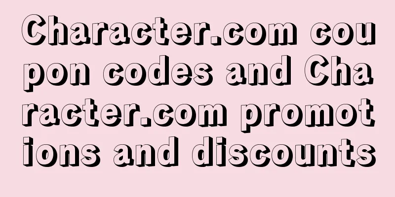 Character.com coupon codes and Character.com promotions and discounts