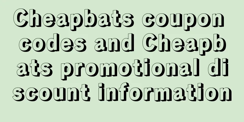 Cheapbats coupon codes and Cheapbats promotional discount information