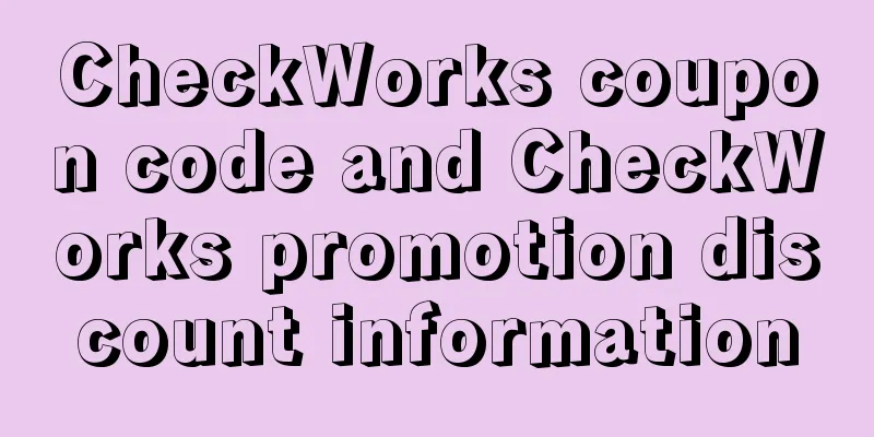 CheckWorks coupon code and CheckWorks promotion discount information
