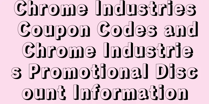 Chrome Industries Coupon Codes and Chrome Industries Promotional Discount Information