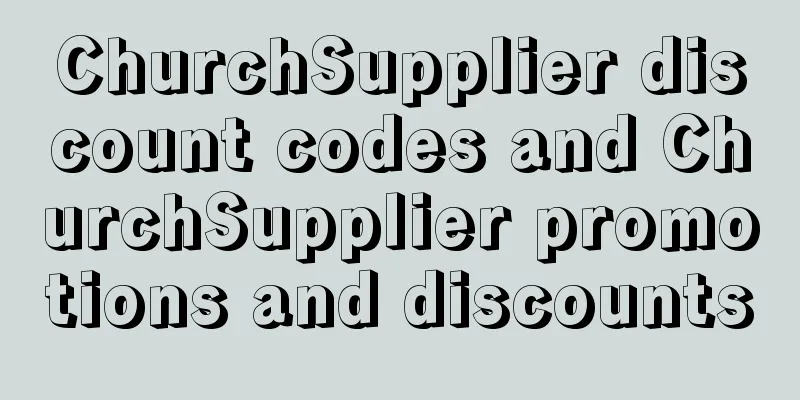 ChurchSupplier discount codes and ChurchSupplier promotions and discounts