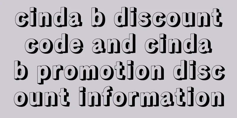cinda b discount code and cinda b promotion discount information