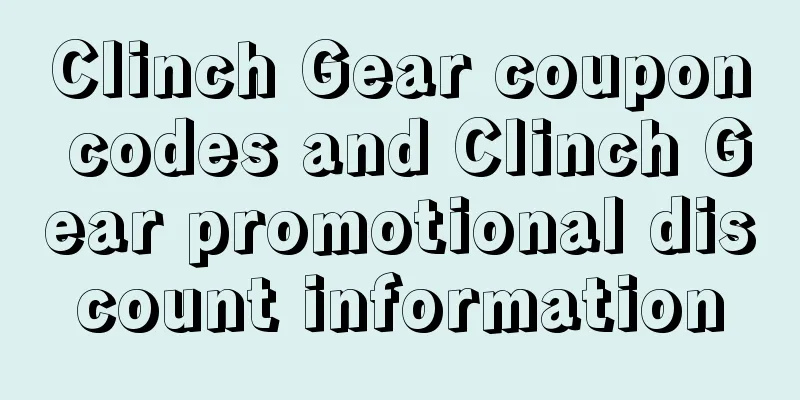 Clinch Gear coupon codes and Clinch Gear promotional discount information