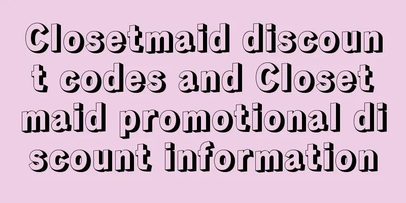 Closetmaid discount codes and Closetmaid promotional discount information