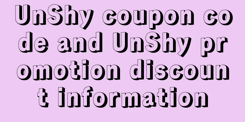 UnShy coupon code and UnShy promotion discount information