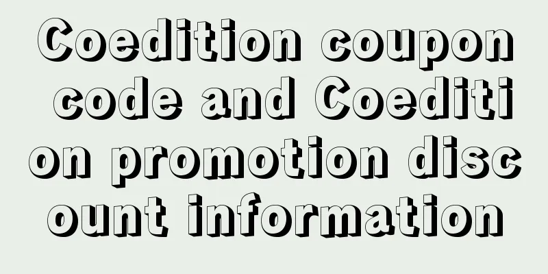 Coedition coupon code and Coedition promotion discount information