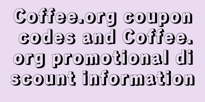Coffee.org coupon codes and Coffee.org promotional discount information