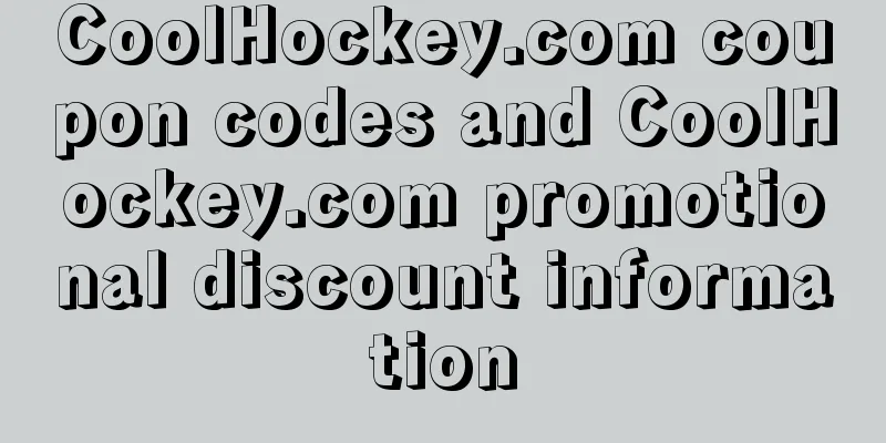 CoolHockey.com coupon codes and CoolHockey.com promotional discount information