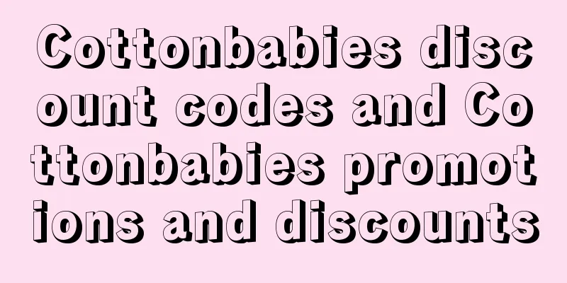 Cottonbabies discount codes and Cottonbabies promotions and discounts