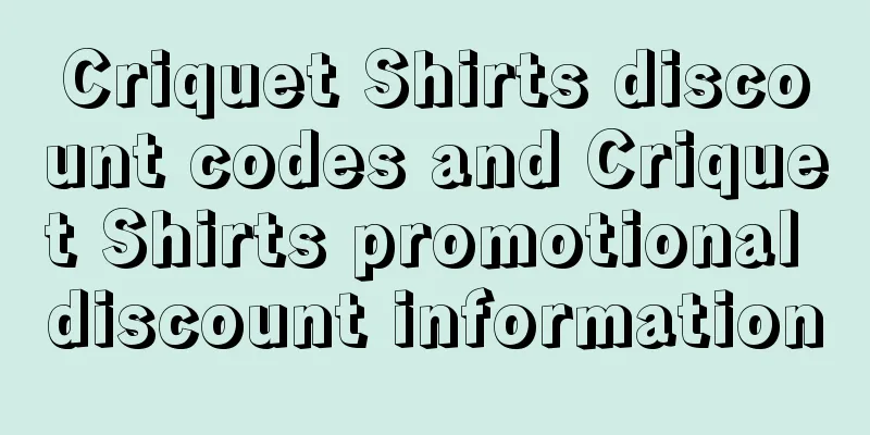 Criquet Shirts discount codes and Criquet Shirts promotional discount information