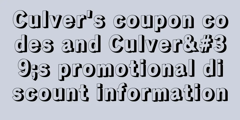 Culver's coupon codes and Culver's promotional discount information
