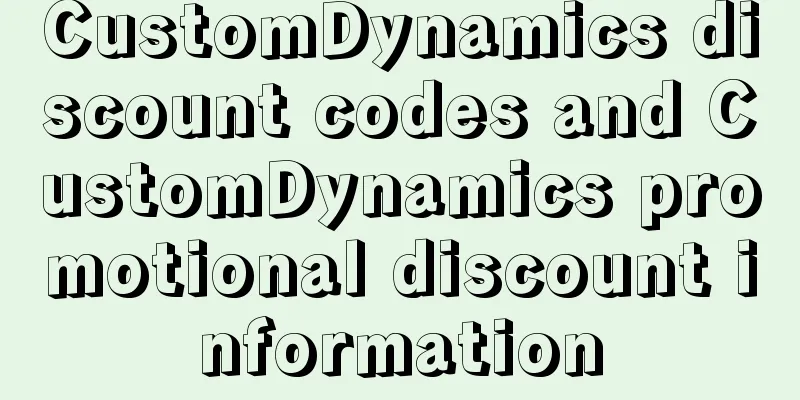 CustomDynamics discount codes and CustomDynamics promotional discount information