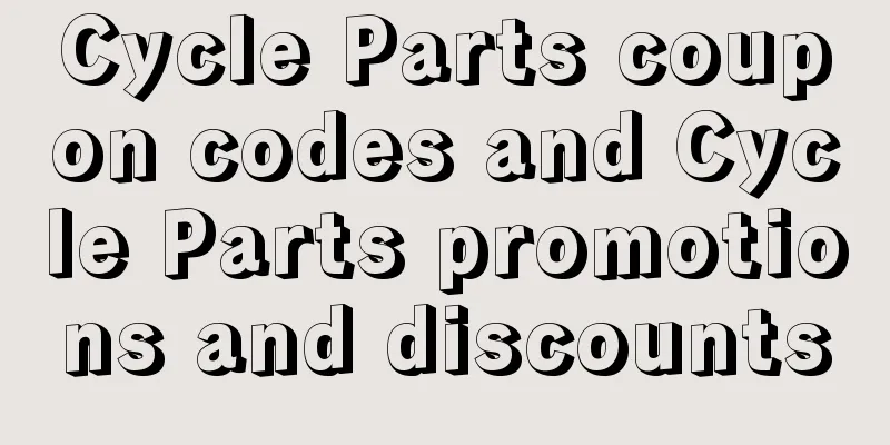 Cycle Parts coupon codes and Cycle Parts promotions and discounts