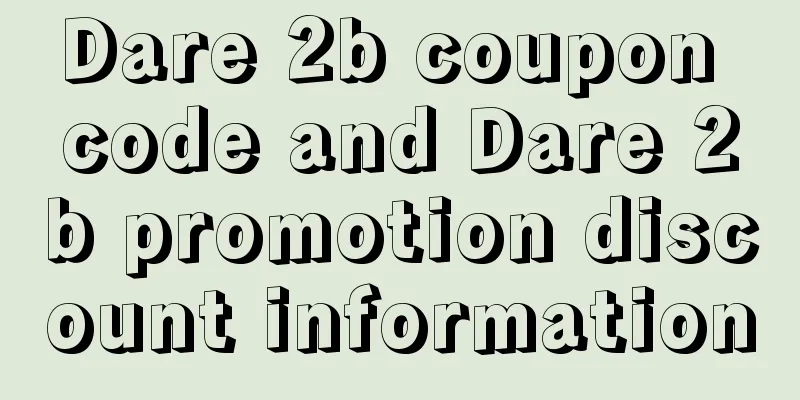 Dare 2b coupon code and Dare 2b promotion discount information