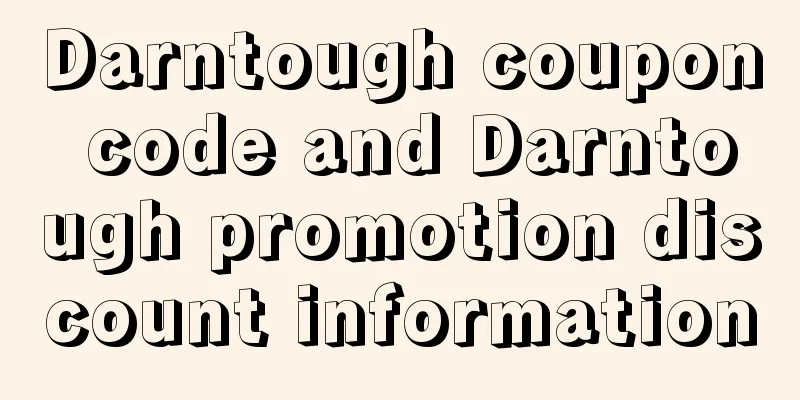 Darntough coupon code and Darntough promotion discount information