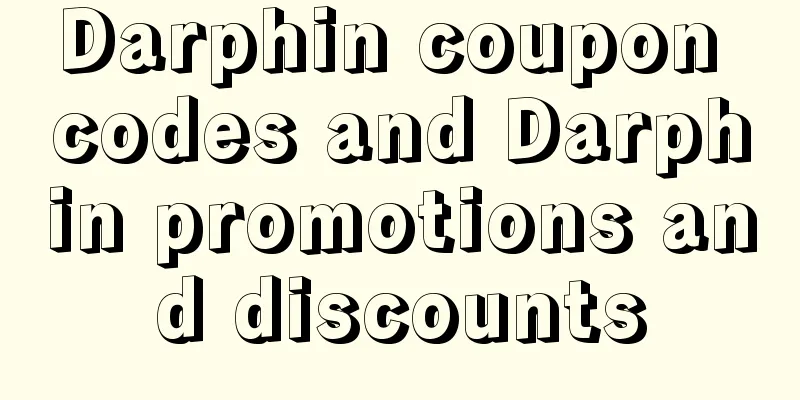 Darphin coupon codes and Darphin promotions and discounts