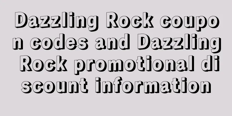 Dazzling Rock coupon codes and Dazzling Rock promotional discount information