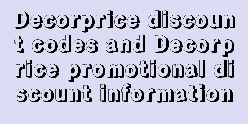 Decorprice discount codes and Decorprice promotional discount information