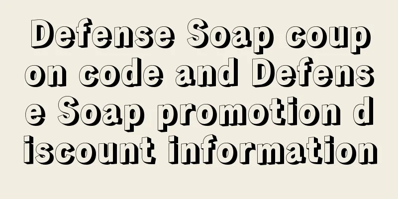 Defense Soap coupon code and Defense Soap promotion discount information