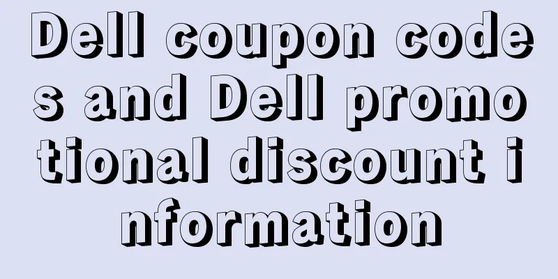Dell coupon codes and Dell promotional discount information