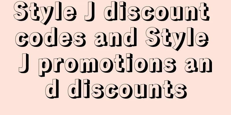 Style J discount codes and Style J promotions and discounts