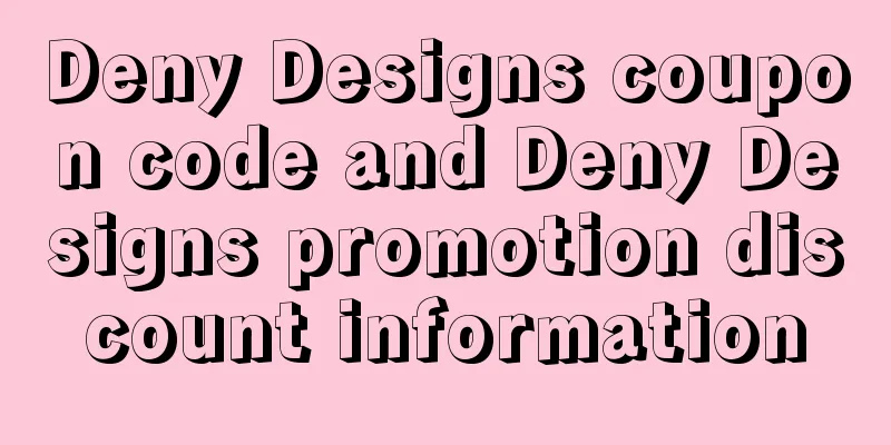 Deny Designs coupon code and Deny Designs promotion discount information