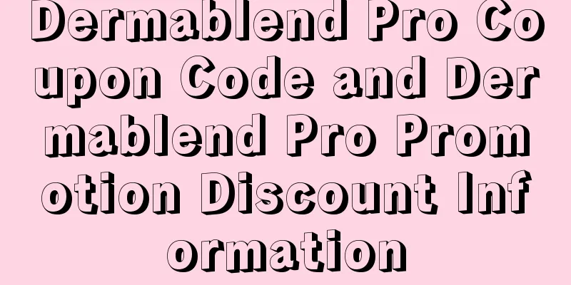 Dermablend Pro Coupon Code and Dermablend Pro Promotion Discount Information