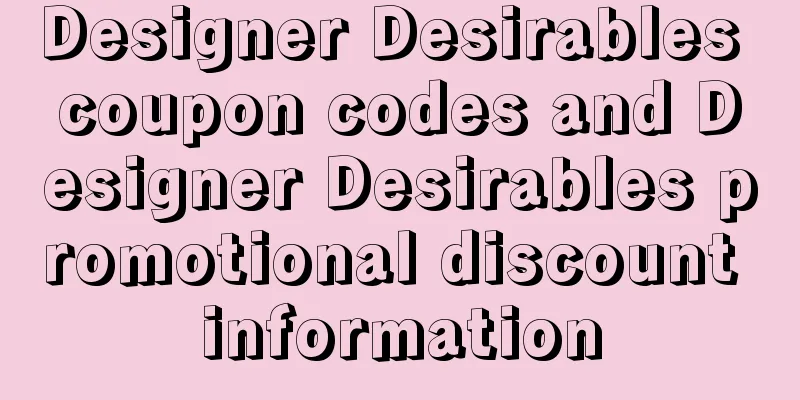 Designer Desirables coupon codes and Designer Desirables promotional discount information