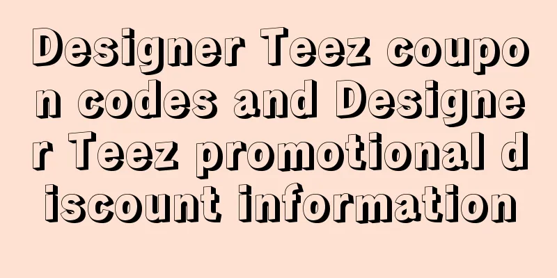 Designer Teez coupon codes and Designer Teez promotional discount information
