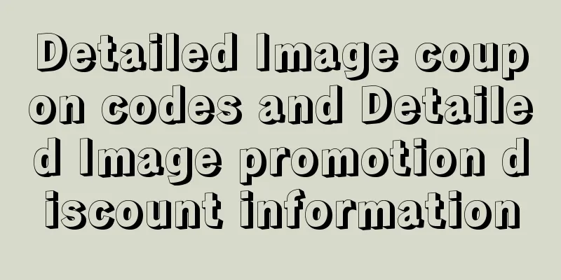 Detailed Image coupon codes and Detailed Image promotion discount information