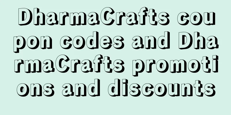 DharmaCrafts coupon codes and DharmaCrafts promotions and discounts
