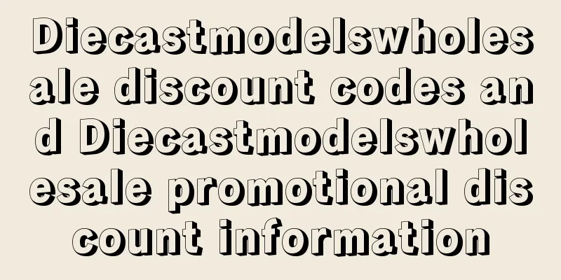 Diecastmodelswholesale discount codes and Diecastmodelswholesale promotional discount information
