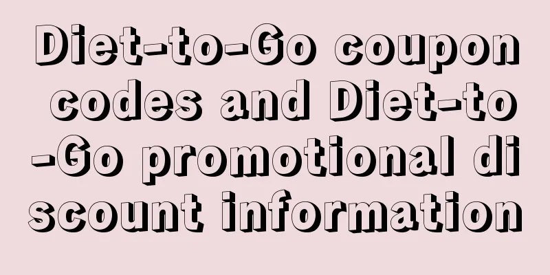 Diet-to-Go coupon codes and Diet-to-Go promotional discount information