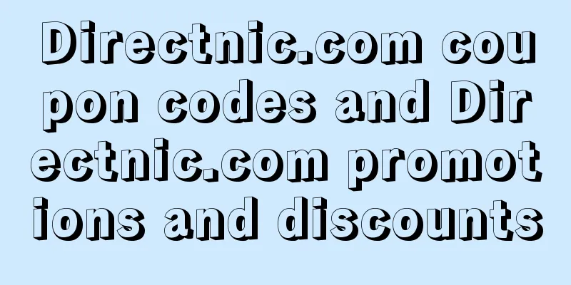 Directnic.com coupon codes and Directnic.com promotions and discounts