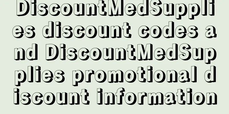 DiscountMedSupplies discount codes and DiscountMedSupplies promotional discount information