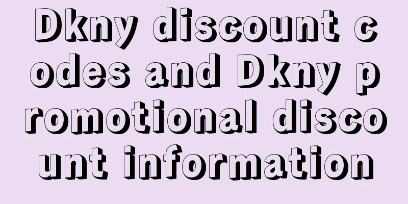 Dkny discount codes and Dkny promotional discount information
