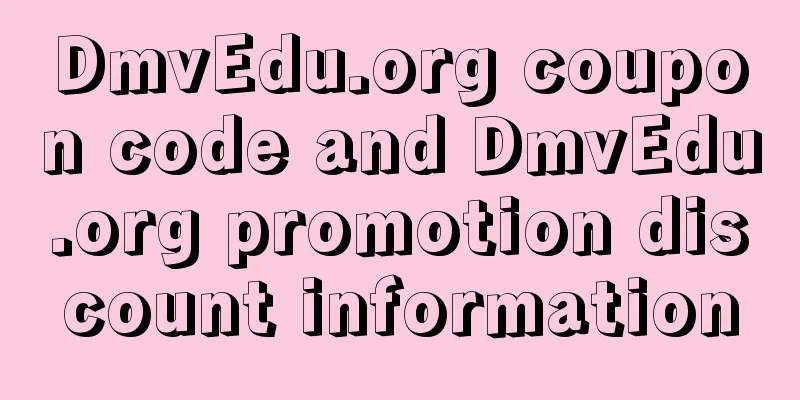 DmvEdu.org coupon code and DmvEdu.org promotion discount information