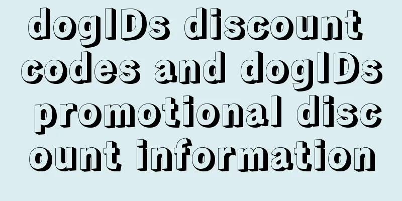 dogIDs discount codes and dogIDs promotional discount information