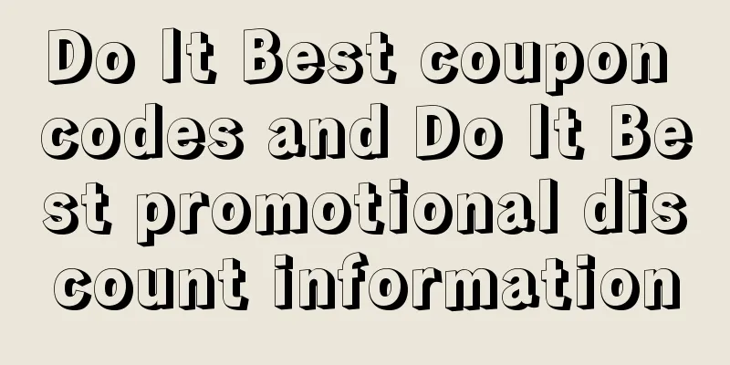 Do It Best coupon codes and Do It Best promotional discount information