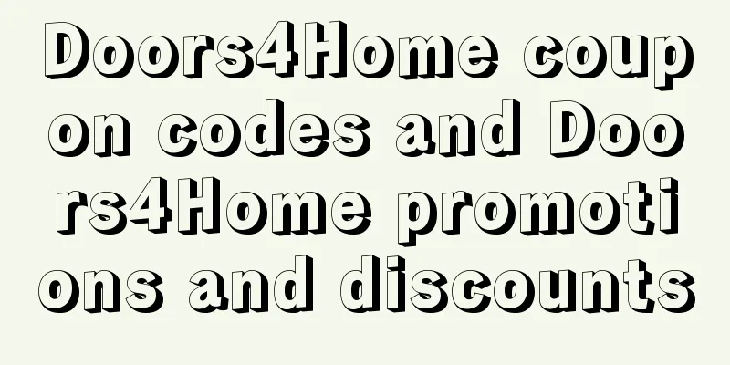 Doors4Home coupon codes and Doors4Home promotions and discounts