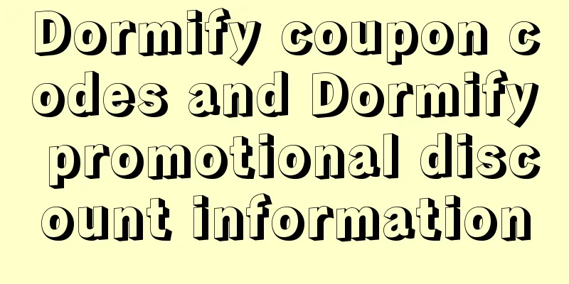 Dormify coupon codes and Dormify promotional discount information