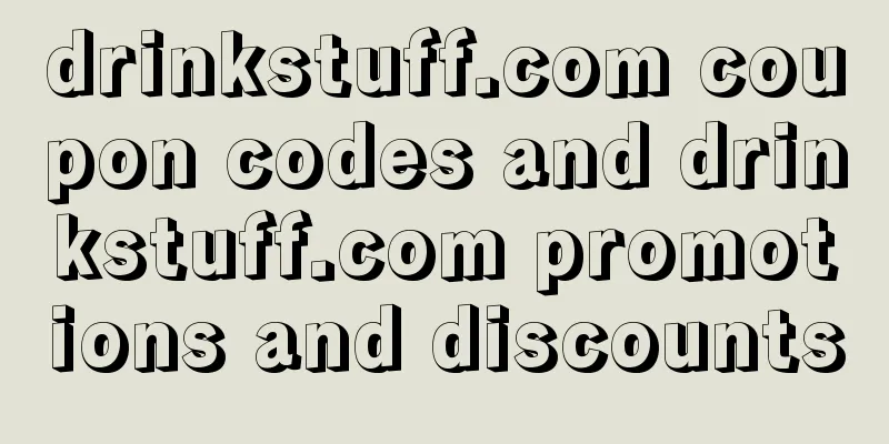 drinkstuff.com coupon codes and drinkstuff.com promotions and discounts